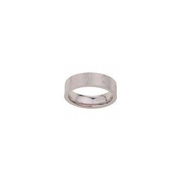 Logo De Cartier Classic Silver-plated Wedding Ring With CC Pattern Women/Men Gift Price Malaysia B4050900