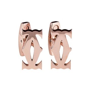  C De Cartier Rose Gold-plated Cufflinks Sale 2018 Australia Review Couple Style 