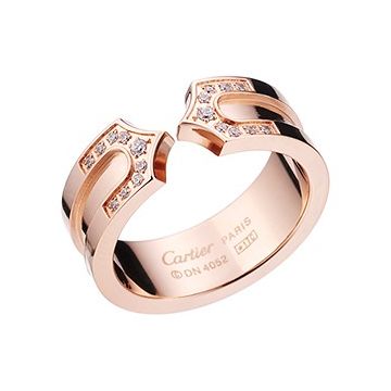 C De Cartier  Rose Gold Color Symbol Diamonds Wedding Gift For Lady 2018 Singapore Price