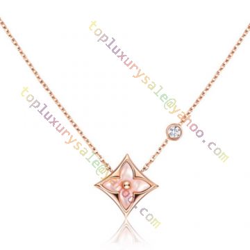 Diamond - Blossom - Necklace - Star - VUITTON - Q93710 – dct
