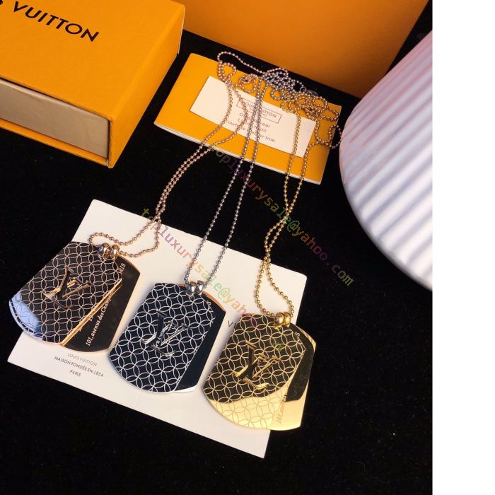 Louis Vuitton - LV Chain Links Necklace - Metal - Gold - Men - Luxury