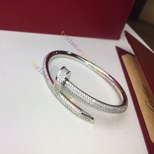 Cartier Juste Un Clou Diamond Nail Bracelet
