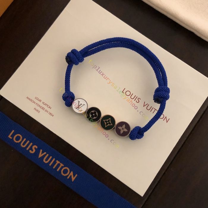 Louis Vuitton LV Monogram Beads Bracelet, Men's Fashion, Watches