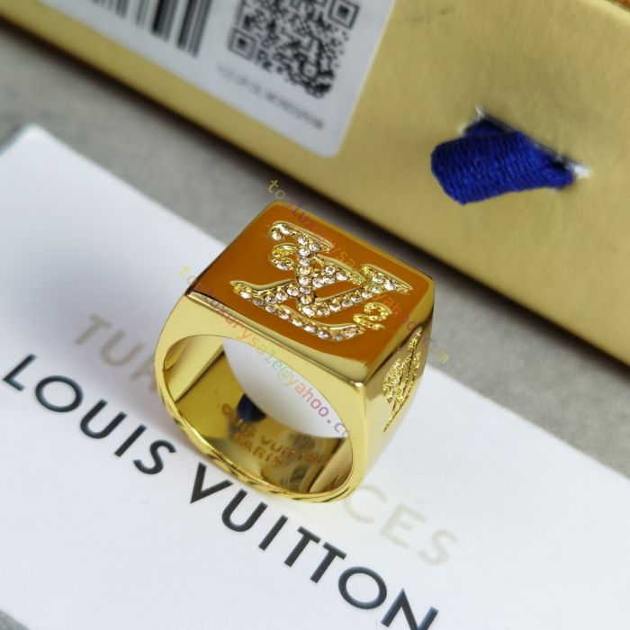 LOUIS VUITTON MP2692 Collier Squared LV NIGO Necklace Metal Gold