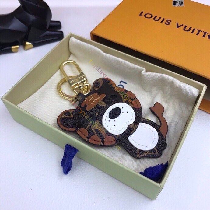 Louis Vuitton Louis Vuitton Monogram Flower gold-tone Key Chain/ Bag
