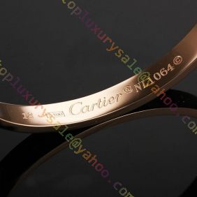 cartier love bracelet pink gold plated real with screwdriver replica