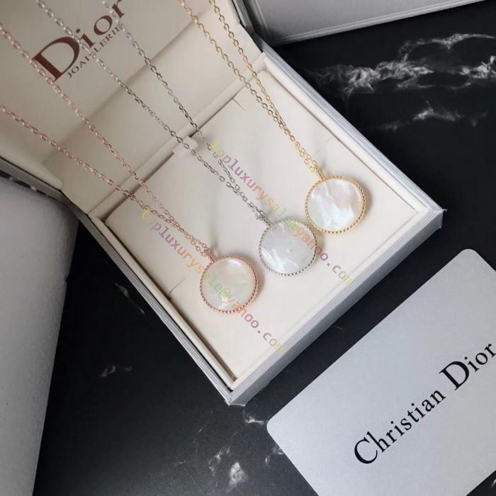 Celebrity Same Christian Dior Rose Des Vents White MOP Eight